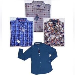 Daniel Cremieux Button Down Shirt Bundle Large NWT